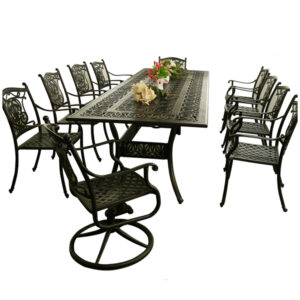 10 Seat Outdoor Dining Set