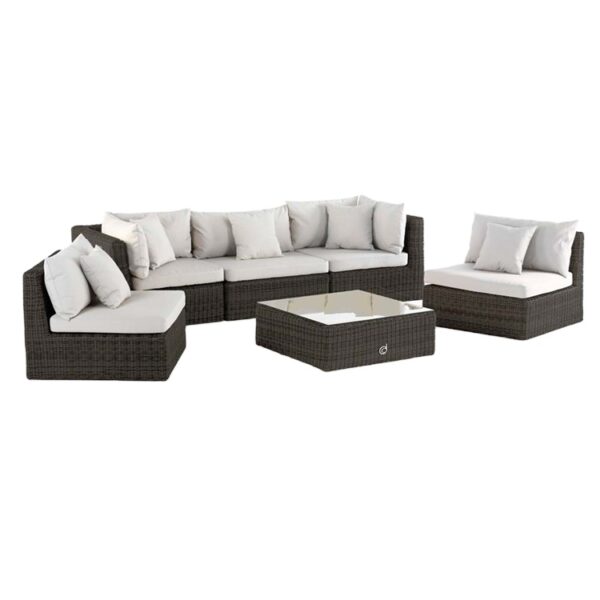 7pc Rattan Sofa Set