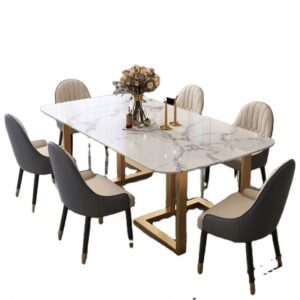 Marble Top Dining Table
